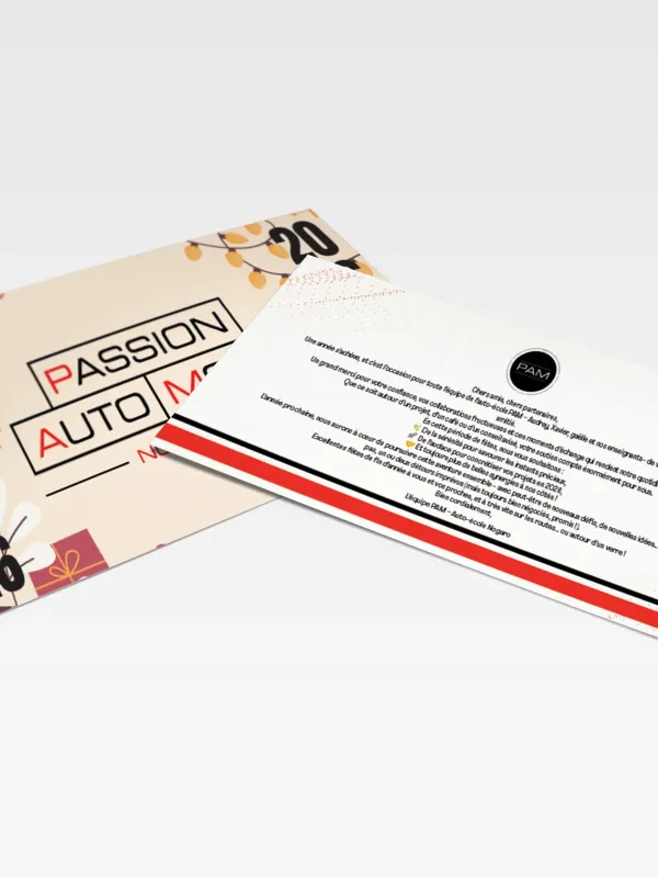 Correspondence cards