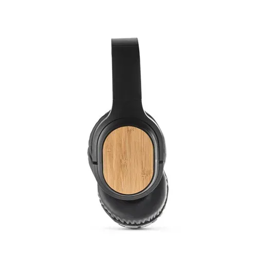 GOULD. Foldable wireless headphones with 4h battery life in bamboo and ABS