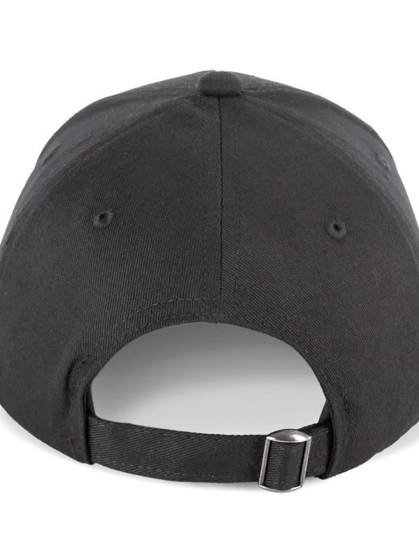Casquette 6 panneaux en coton recyclé
