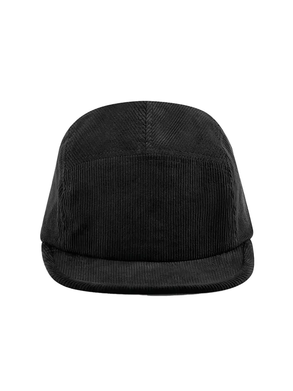 Casquette campeur 5 panneaux en velours