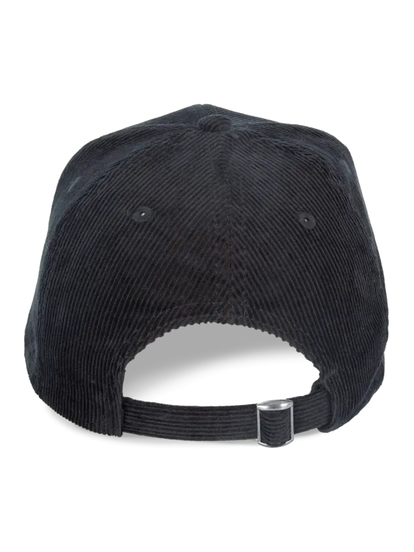 Gorra ecorresponsable de pana de 6 paneles unisex