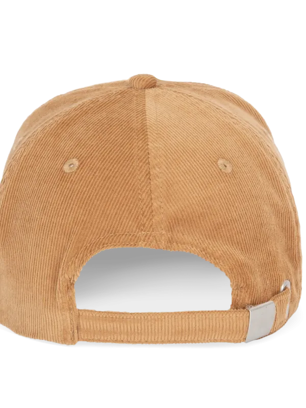 Gorra de terciopelo de perfil bajo