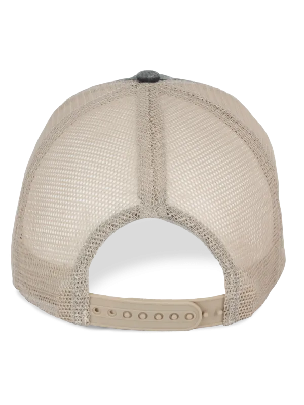 Eco-friendly unisex ripped effect trucker cap
