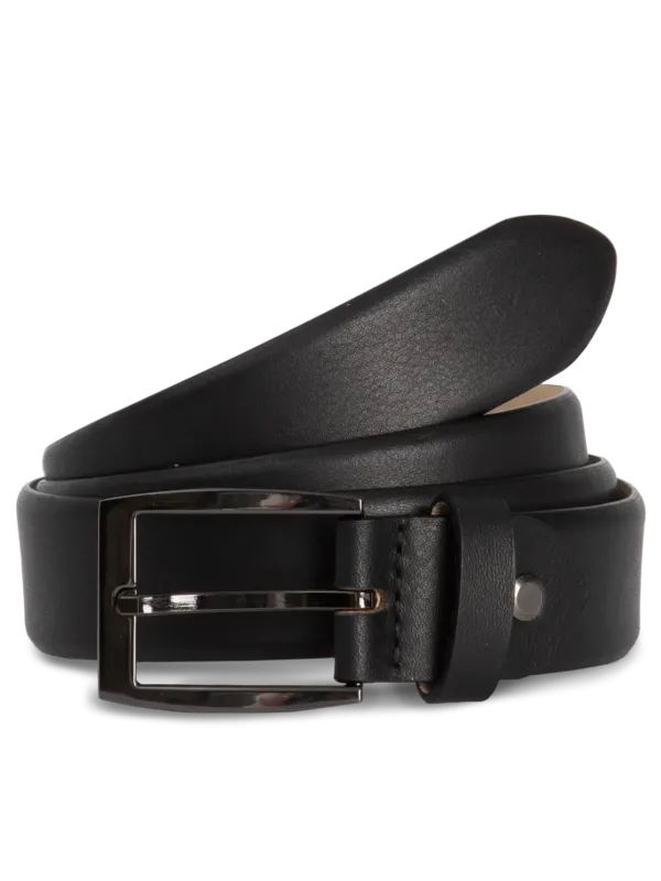 Adjustable round edge classic belt