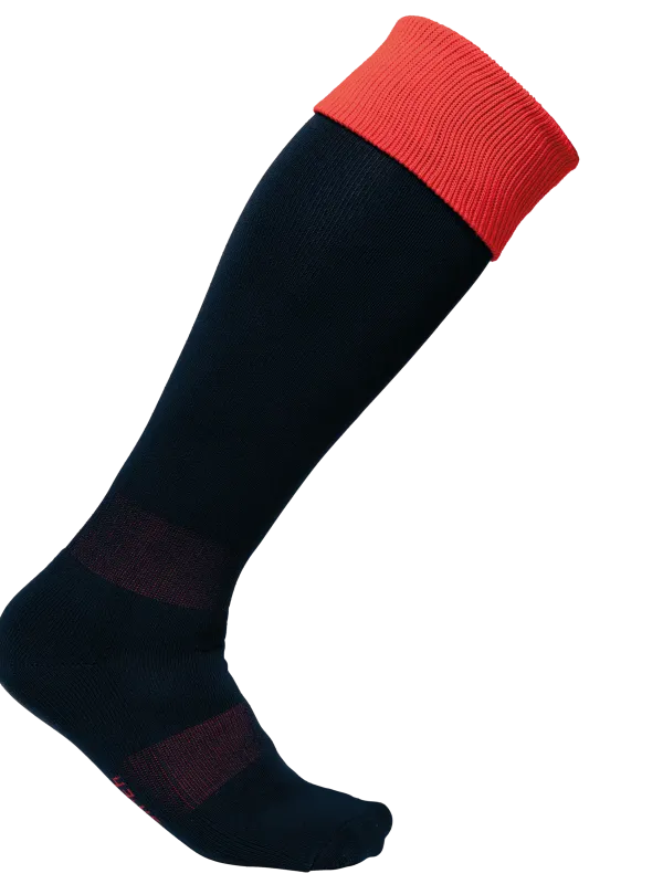 Two-tone sports socks