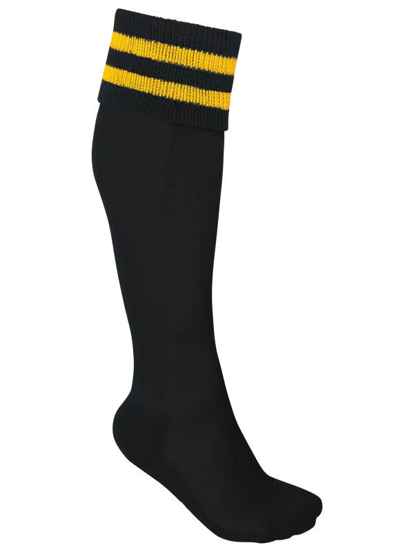 Striped sports socks