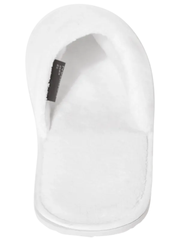 Unisex terry slippers