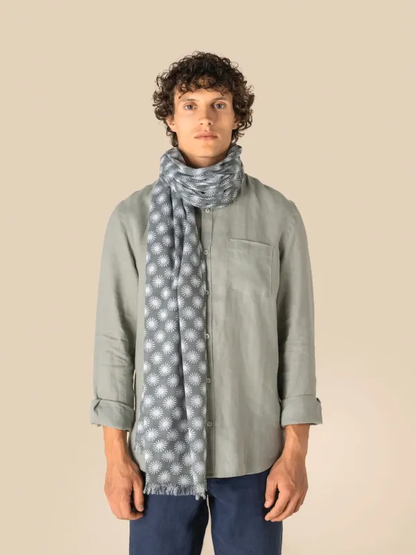 Chèche à motifs unisexe