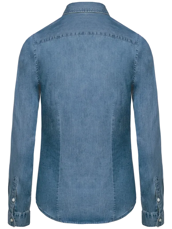 Camisa denim de mujer