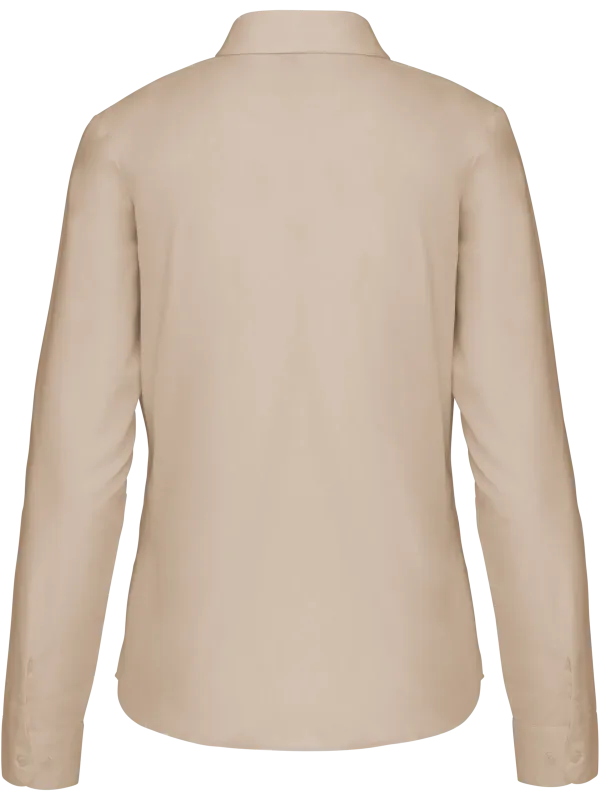 Ladies’ easy-care polycotton poplin shirt