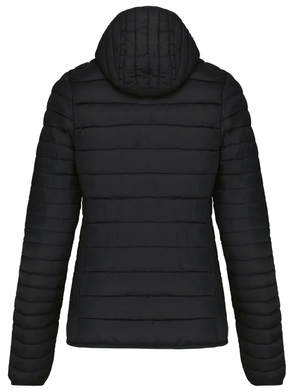 Doudoune légère capuche femme