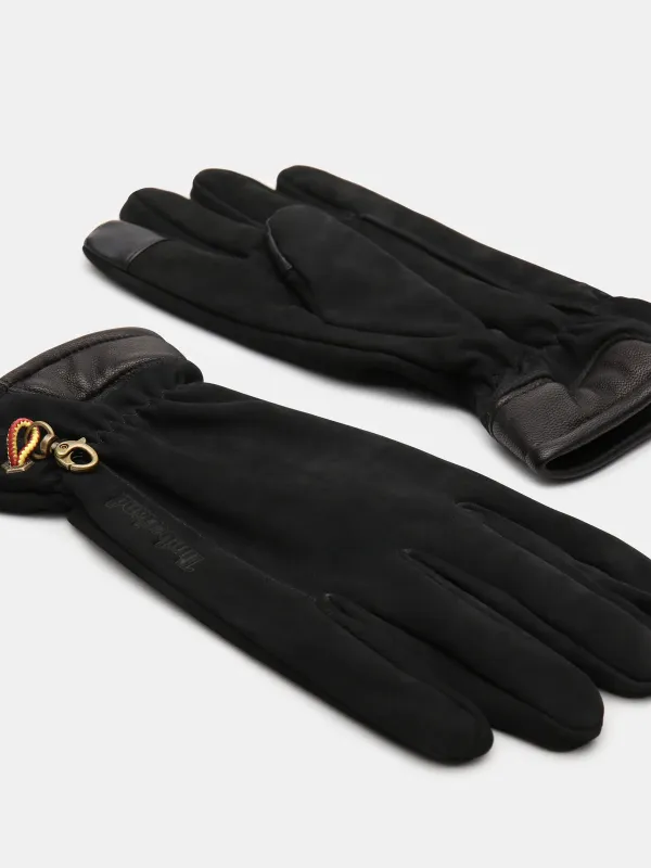 Gants nubuck tactiles