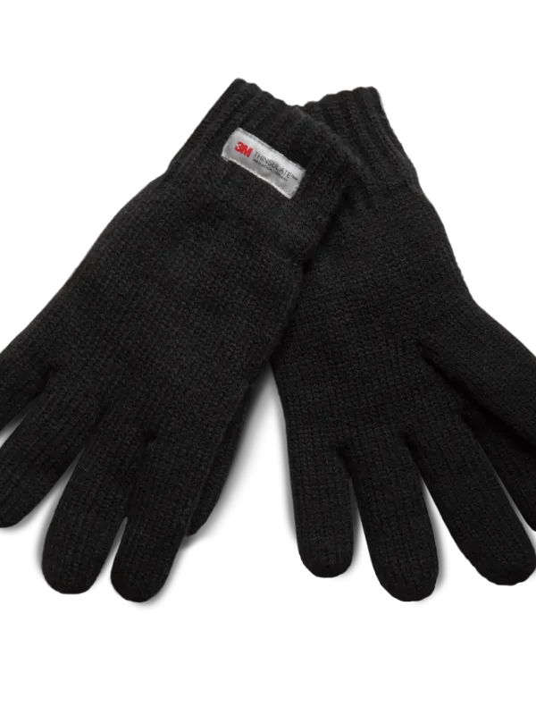 Thinsulate™ knitted gloves