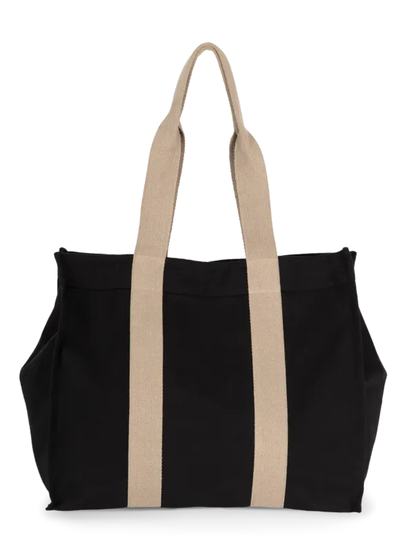 Large recycled gusseted shopping bag