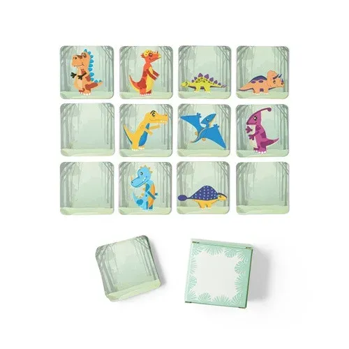 TRICERATOPS. Jeu de mémoire avec 20 pièces