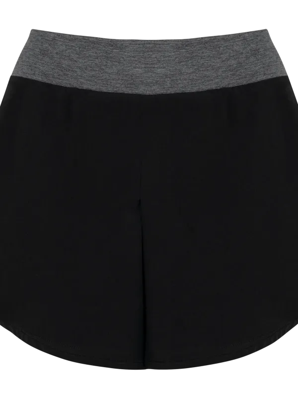 Padel skirt with integrated shorts