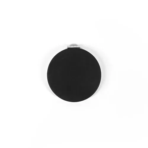FREYA. Double-sided round mirror with matte PU exterior