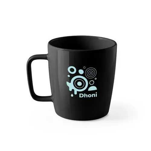 DHONI. Ceramic mug 450 mL