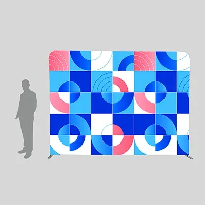 Fabric display wall