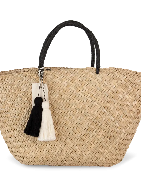 Shopper in vegetable fiber