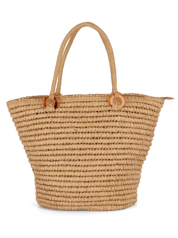 Shopper in vegetal fiber