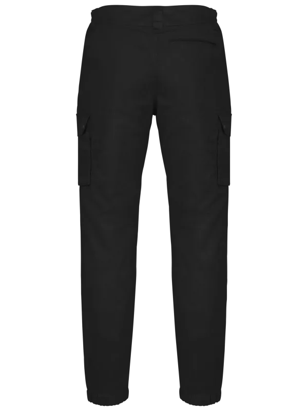 Pantalon cargo unisexe avec bas élastiqué