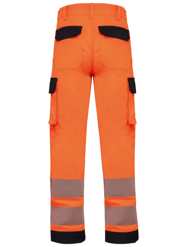 Pantalón de seguridad reciclado multibolsillos unisex