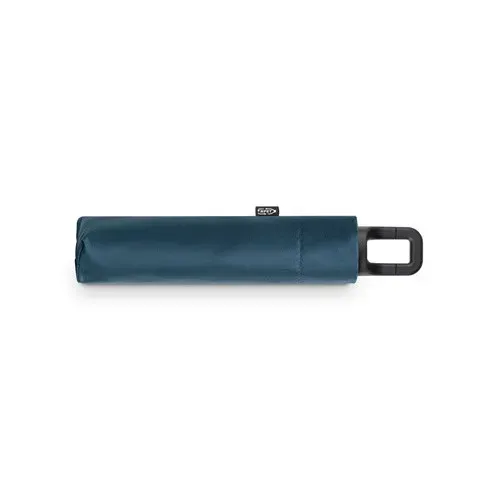 GEORGE. Parapluie 21 pouces fabriqué à partir de polyester recyclé (100 % rPET) et de pongé 190T résistant au vent