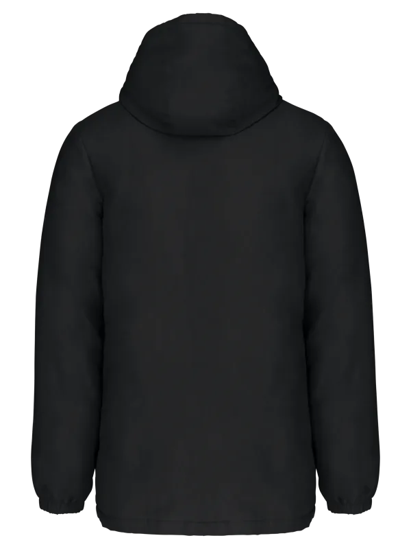 Parka à capuche recyclée unisexe