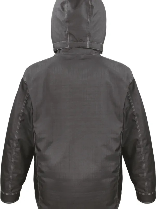 Denim texture rugged jacket