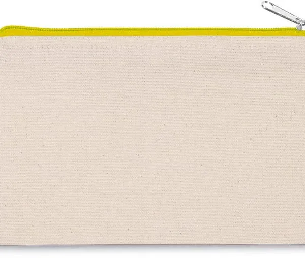 Pochette en coton canvas - petit modèle
