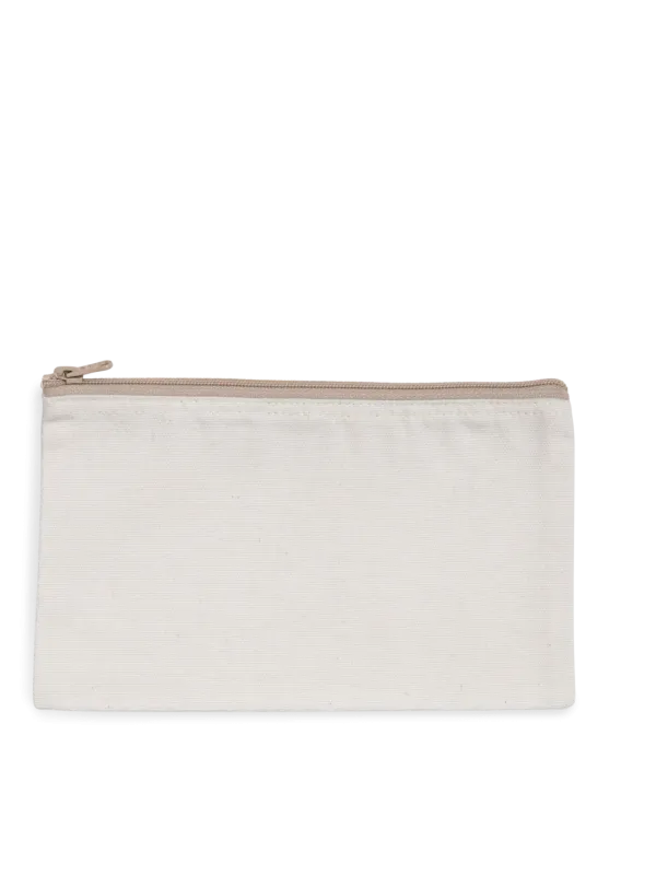 Pochette zippée recyclée