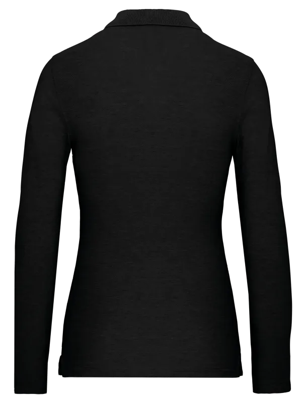 Polo de manga larga de mujer