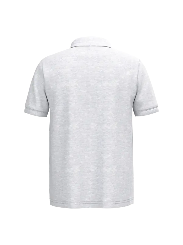 Polo piqué de manga corta de hombre