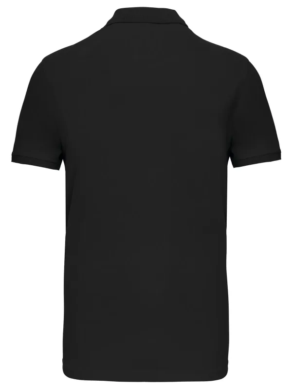 Polo piqué de manga corta de hombre