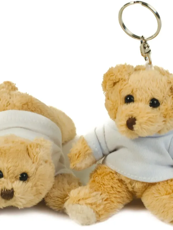 Porte-clé peluche ours Binx