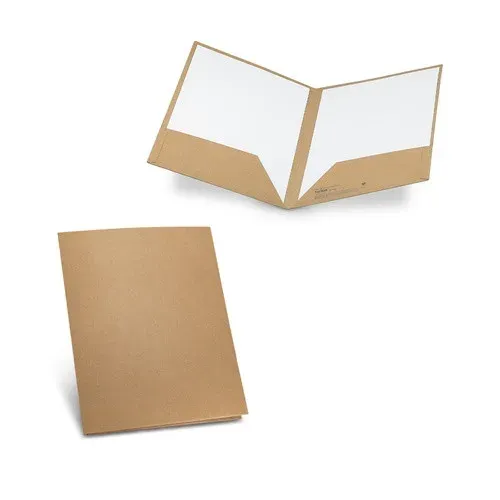 PUZO. Porte-documents en papier 100% recyclé A4 (400 g/m²)
