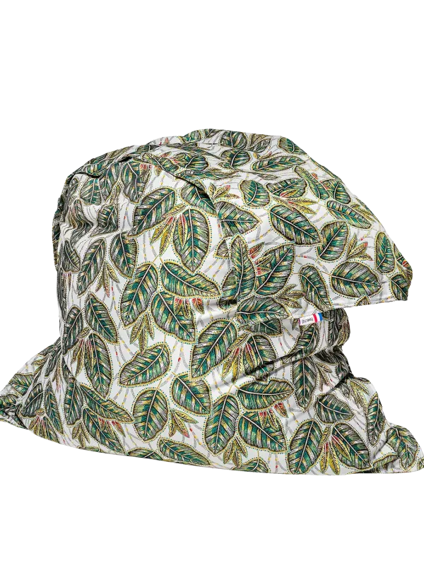 Pouf sceno tissé