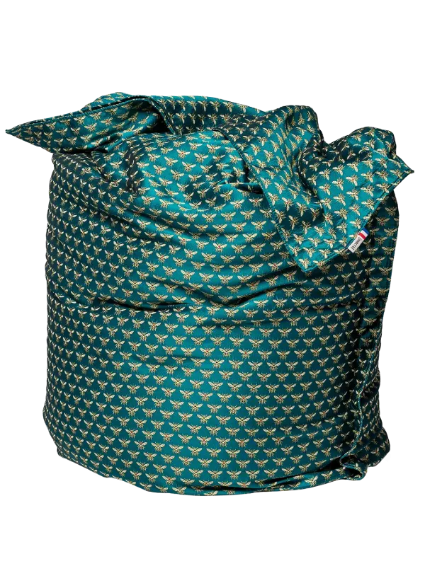Pouf sceno tissé