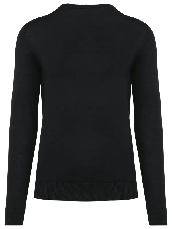 Men's eco-friendly V-neck jumper