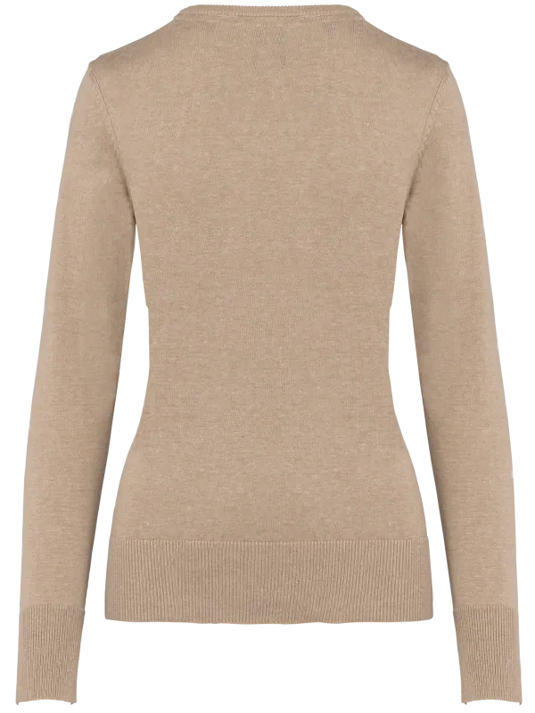 Ladies' V-neck jumper