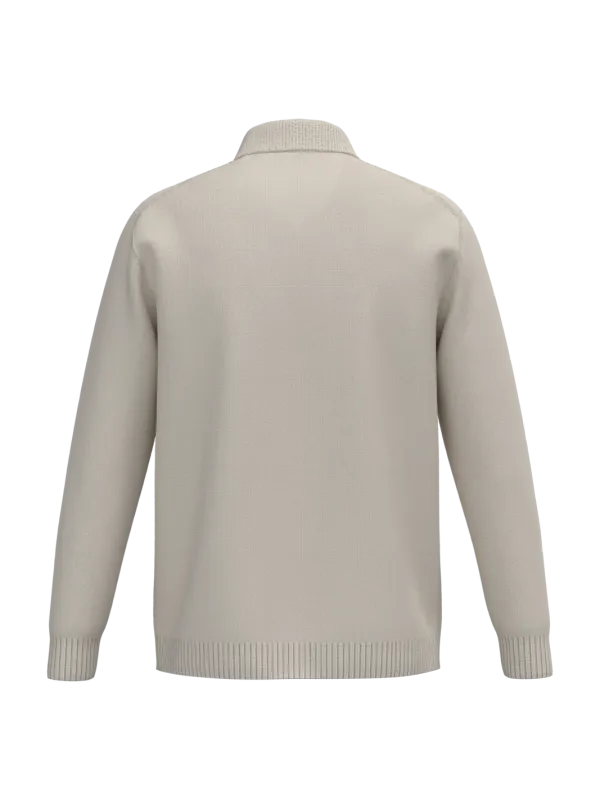 Pull homme à col polo