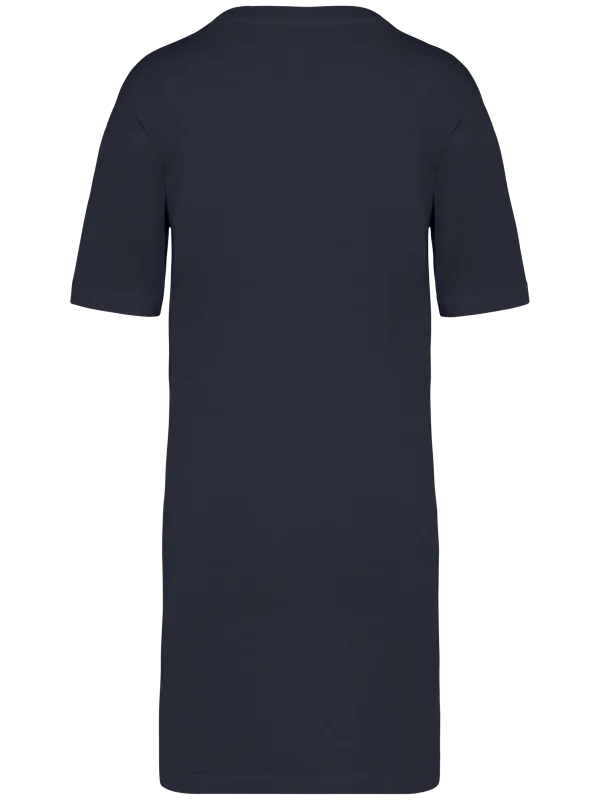 Robe t-shirt écoresponsable délavée femme