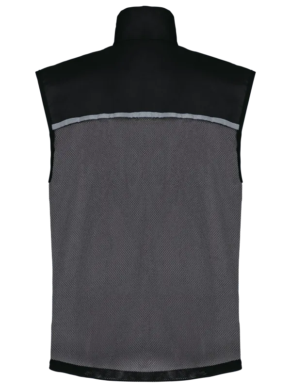 Runner - gilet d'entraînement dos filet unisexe