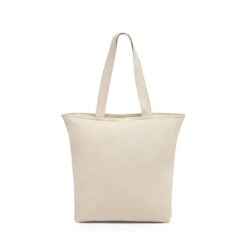 HACKNEY. 100% cotton bag with zipper (280 g/m²)
