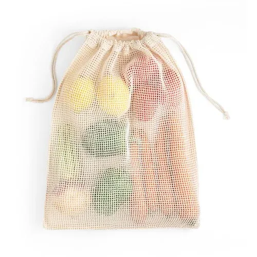 NAPOLI. 100% cotton bag (120 g/m²) with 100% cotton mesh on the front (100 g/m²)