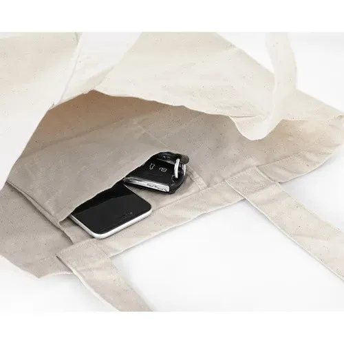 BETO. Bolsa de lona 100% algodón (280 g/m²)