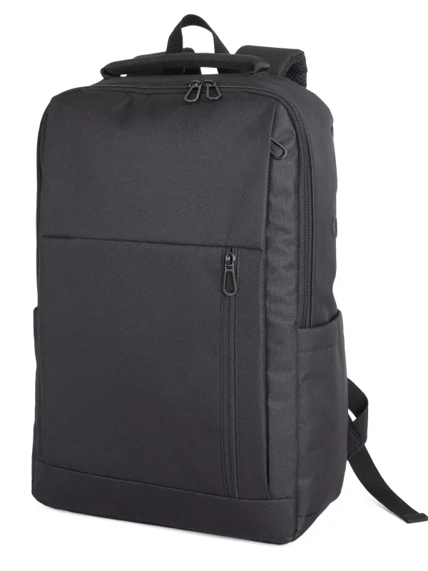 Business backpack with front pocket "easy printing"