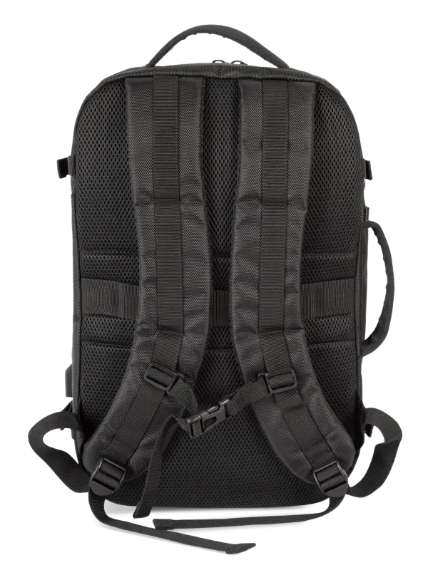 Business backpack with front soft pocket