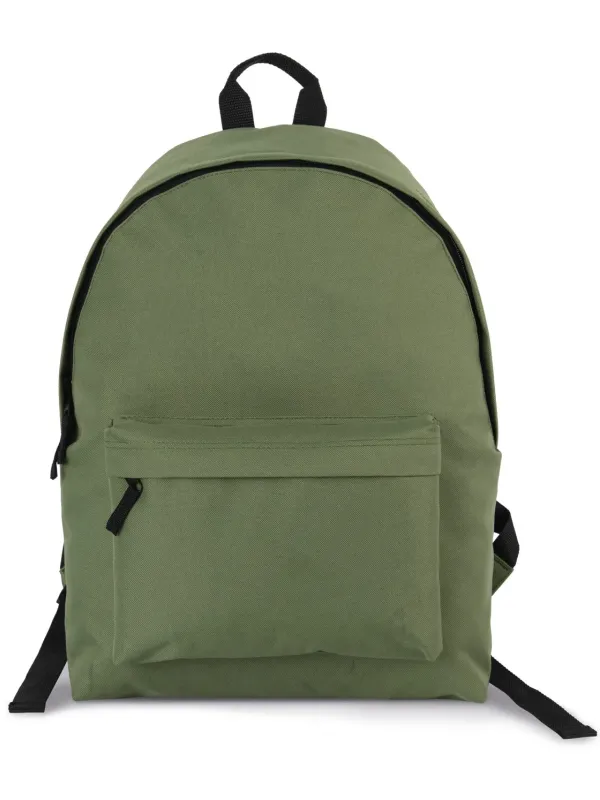 Sac à dos casual recyclé avec poche frontale